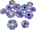 Esweny 12 Flower Stained Glass Mosaic Tiles by Esweny