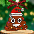 Poop Christmas Ornament by DEARMOMENT