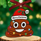 Poop Christmas Ornament by DEARMOMENT