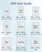 ViscoSoft 4 Inch Memory Foam Mattress Topper Queen - Image 8