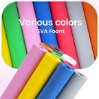 Do²ping Pink Eva Foam Sheets roll, 6mm eva Craft Foam 49''x13.9'' High Density - Image 6
