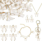 Bow Charms for Bracelet Jewelry Making Cute Bracelet Charms | 18Pcs, Bow Charms by Unknown