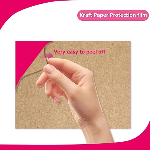 2 Pack 8'' x 12'' Opaque Pink Acrylic Sheet, 3mm Thick Acrylic Plexiglass Boards - Image 3