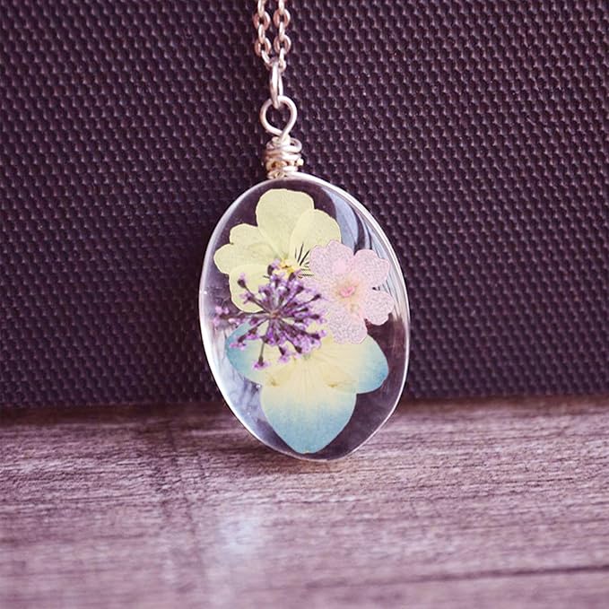 50Pcs Dried Pressed Flowers Resin Mould Real Pressed Flowers Natural Dry Leaves - Image 5
