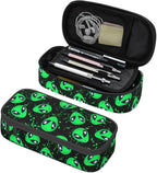 Funny Green Alien Pencil Case Organizer Big Capacity Pencil Pouch Stationery by Unknown