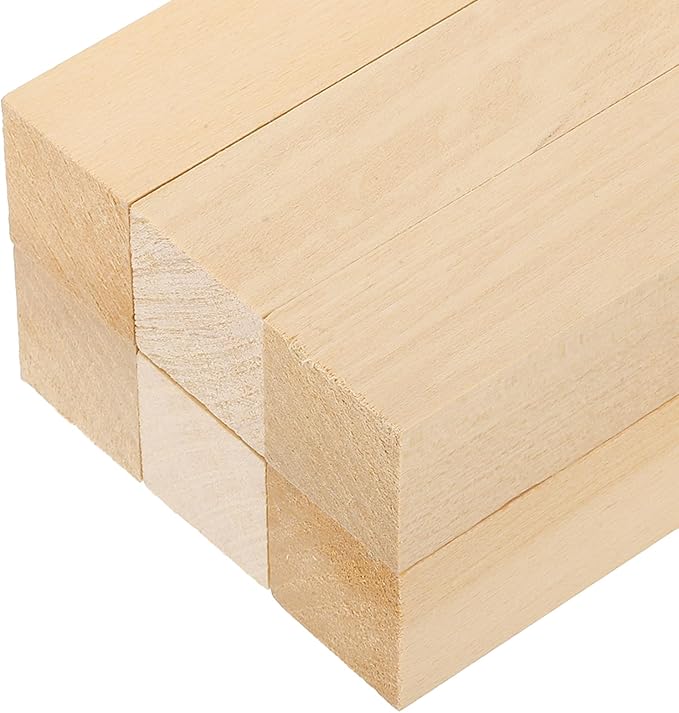 MECCANIXITY 6Pcs Basswood Sticks by MECCANIXITY