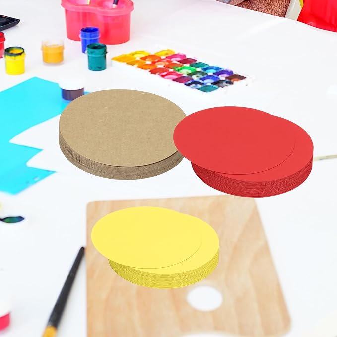 PATIKIL 8inch Circle Card Stock - Image 5