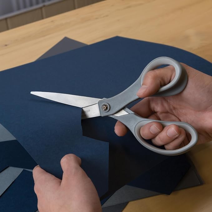 Fiskars 8" Everyday Titanium SoftGrip All Purpose Scissors, Arts & Crafts - Image 7