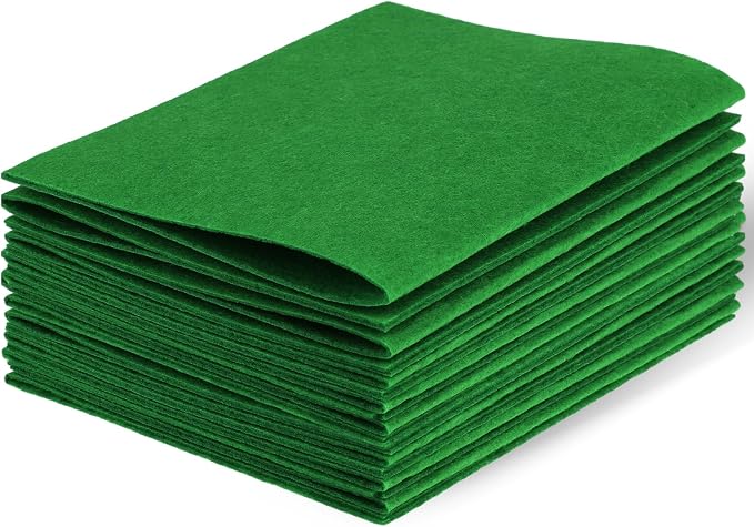 10Pcs Felt Sheets Fabric, 1mm | Polyester, by DIVINA+VITAE
