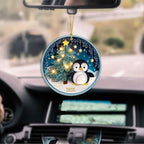 Penguin Acrylic Ornament, Penguin Ornament, Christmas Ornament Penguin - Image 3