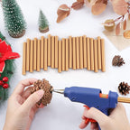 48 Pack Metallic Gold Hot Glue Sticks Full Size, Wax Sticks - Image 4