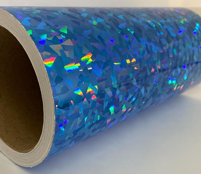 Holographic Crystal Sign Vinyl, HOLOCRYSTAL self-Adhesive Plastic - Image 2