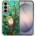 for Samsung Galaxy S26+ Case, Frog Stained Glass Pattern Glossy 2 in 1 by Teonvpu