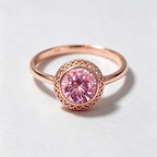 Pink Gemstone Color Cubic Zirconia Loose Beads Unset - Image 6