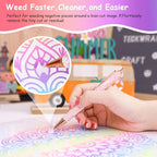 TECKWRAP Weeding Pin Pen Tool for Vinyl DIY Craft Project - Image 3