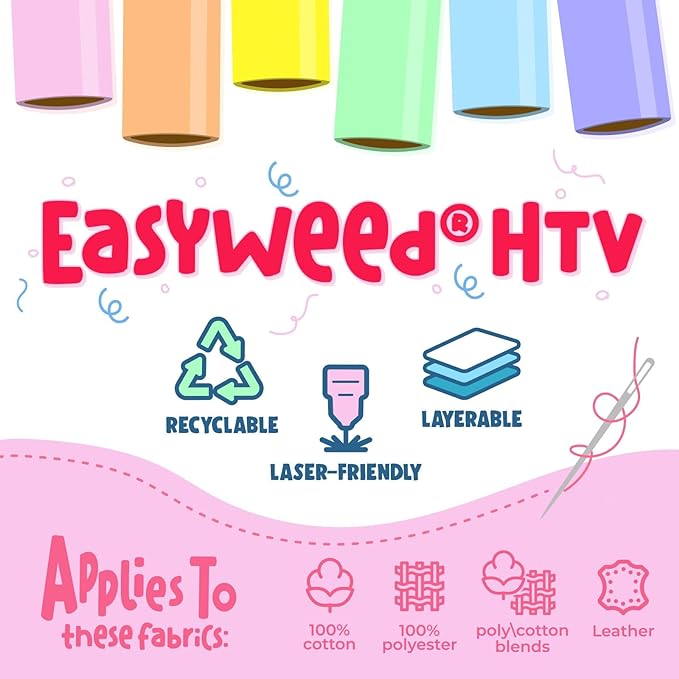 Siser EasyWeed Heat Transfer Vinyl 11.8" x 10ft Roll - Image 6