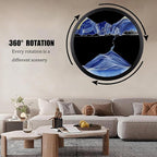 PROEATS Moving Sand Art, Wall Art Deep Sea Sandscape Room Decoration, - Image 2