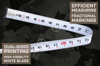 Spec Ops Tools 35-Foot Elite Series Tape Measure, 1 1/4" Double-Sided Blade - Image 2