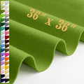 Large Felt Fabric Sheet 36 x 36 Inch, 1.6mm Thick | Soft nonwoven felt by MIGLORIA