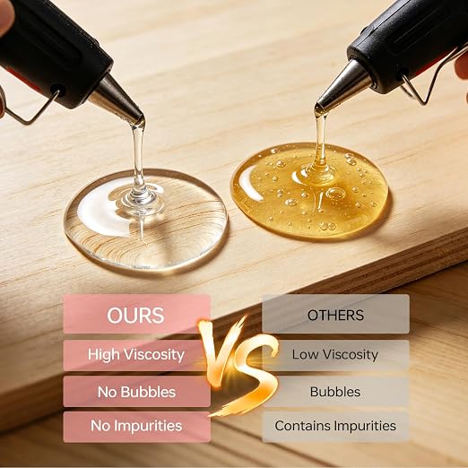 50 PCS Full Size Hot Glue Sticks 8" X 0.43" | Strong Bonding - Image 3