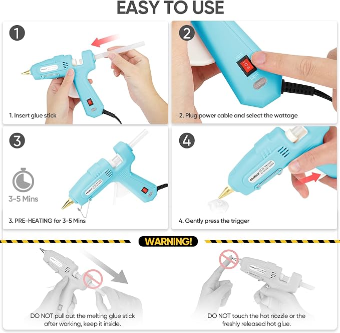 ROMECH Full Size Hot Glue Gun - Image 6
