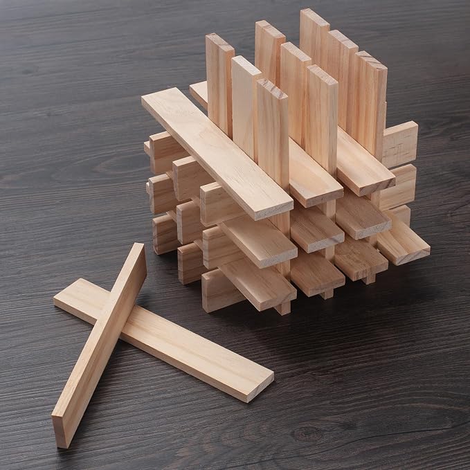 Wood Strips Slats Wooden Dowels - Image 3