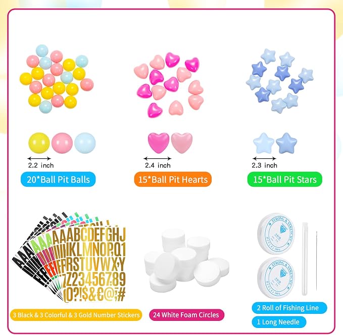 Kpop Party Banner Decor Popular Singer DIY Giant Friendship Bracelet Garland - Image 6
