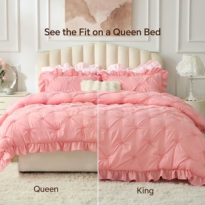 BEDELITE Pink Twin Comforter Set - Image 3