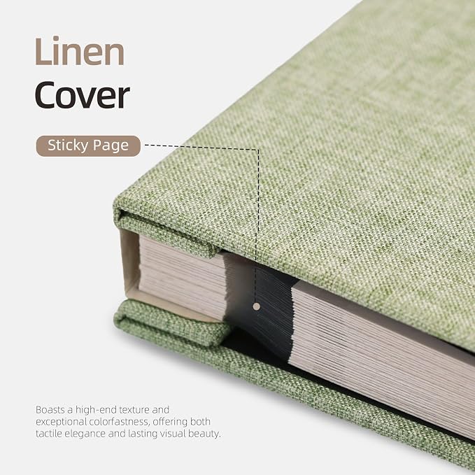 Vienrose Photo Album Self Adhesive 4x6 5x7 3x5 8x10 10x12 Scrapbook Album DIY - Image 5