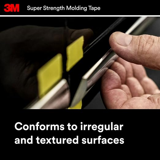 3M Super Strength Molding Tape 03616, 7/8 in x 15 ft Each, Heavy Duty - Image 3