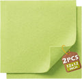 Apple Green Soft Felt Sheets for Crafts, 1.6mm Thick, Handmade Crafts, DIY by Grainear