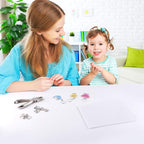 ASTARON 181Pcs Shrinking Plastic Sheets Kit Includes 20 Shrinking Film Art - Image 5