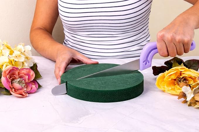 FLOFARE Pack of 4 Floral Foam Round Blocks - Image 4