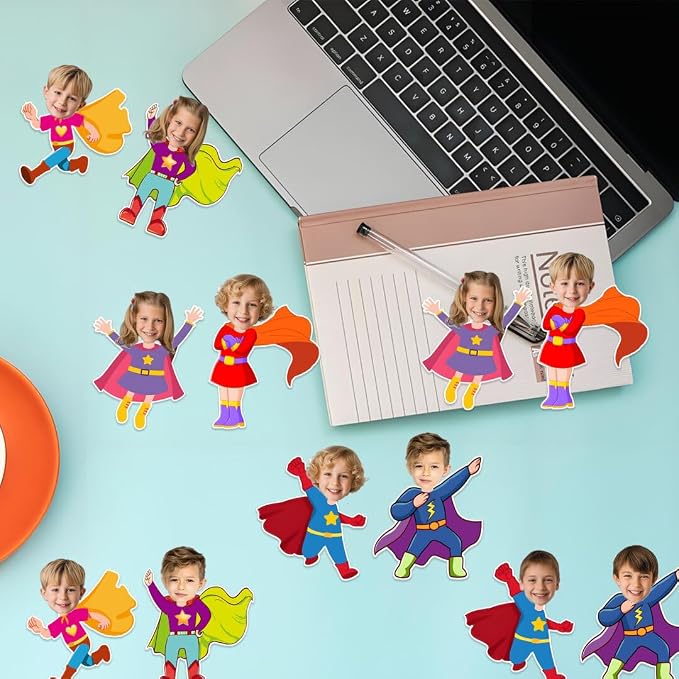 48 Super Themed Cutouts Bulletin Board Decorations Hero Theme Paper Cut Outs - Image 3