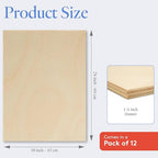 6 mm Baltic Birch Plywood 1/4 x 18 x 24 Inch, Box of 12 B/BB Grade Craft Wood - Image 2