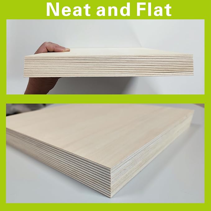 48 Pack Basswood Sheets 1/8 inch, 3mm Basswood - Image 4