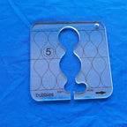 HONEYSEW Free Motion Quilting Template Series 5 - Image 2