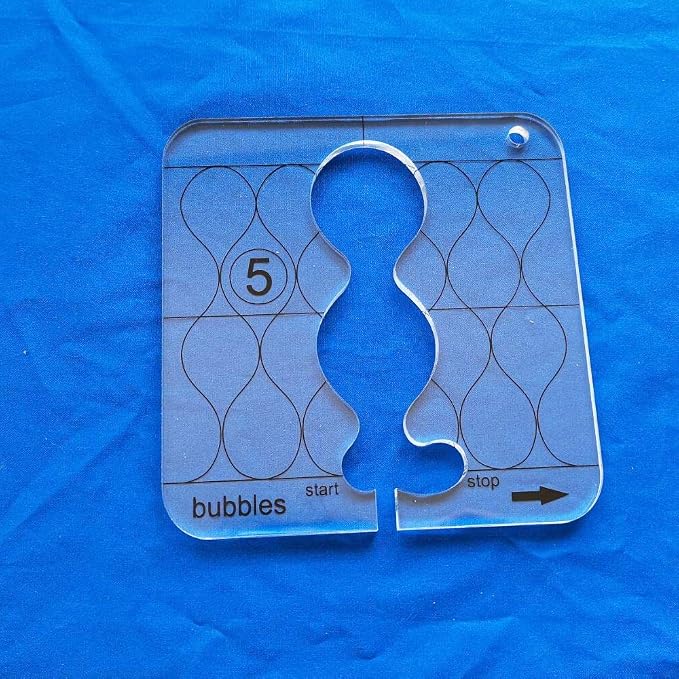 HONEYSEW Free Motion Quilting Template Series 5 - Image 2