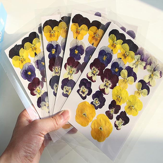 54 Pcs Dried Pressed Flowers for Resin DIY Art Crafts Natural Dry Floral Epoxy - Image 5