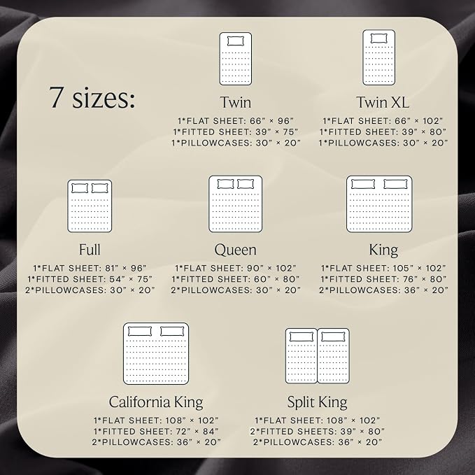 LuxClub 6 PC Queen Sheet Set, Breathable Luxury Bed Sheets, Deep Pockets 18" - Image 4