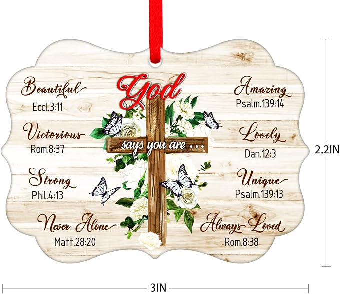 WaaHome Christian Christmas Ornaments Gifts - Image 7