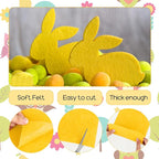 10Pcs Felt Sheets Fabric, 1mm | Polyester, - Image 3