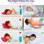 WISHSMILE Cooling Shredded Memory Foam Pillows - Image 6
