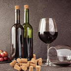 40 Pack Soft Natural Corks, Tapered Cork Plugs - Image 6