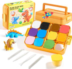 Jar Melo Air Dry Clay for Kids 12 Colors Modeling Clay Kit by JarMel%C3%B3