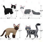 CiyvoLyeen Cat Sewing Kit for Kids –Ages 7 8 9 10 11 12 Kitten Plush Toys Arts - Image 3