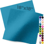 IONTACH 18" X 18" Soft Felt Sheets 1.6mm Thick | Acrylic Felt Fabric Sheets by IONTACH