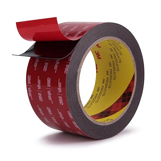 3M Double Sided Tape, Heavy Duty, 2” x 18Ft, Waterproof Foam Mounting Tape by AdhesiveTapeAppliedtoLife