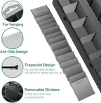 Gbivbe Large 24 Grids Plastic Organizer Box Adjustable Dividers, Art DIY Crafts - Image 2