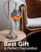 Yarra-Decor Turkish Moroccan Mosaic Table Lamp - Image 5